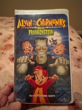 Alvin and the Chipmunks Meet Frankenstein VHS, 1999 - NEW Factory Sealed!
